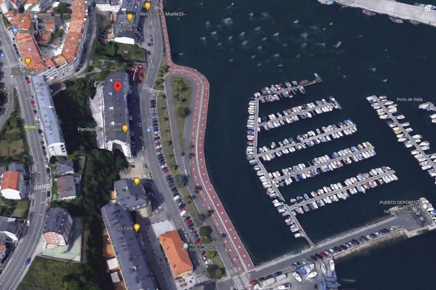 Apartmán Acogedor Piso Con Vistas En Sada Exteriér fotografie